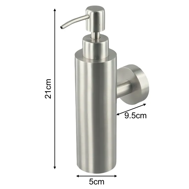 Distributeur de savon en acier inoxydable – vue 5