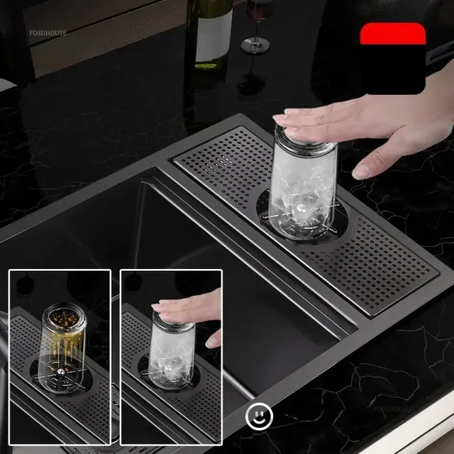 Éviers de cuisine en acier inoxydable 304 – vue 4