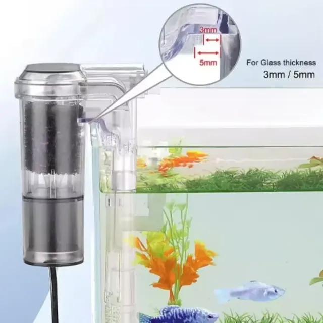 Mini filtre d'aquarium mural – vue 5