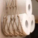 Porte-papier hygiénique naturel, rangement en rouleau, porte-serviettes en papier, organisateur de livres, accessoires de salle de bains, panier de cuisine