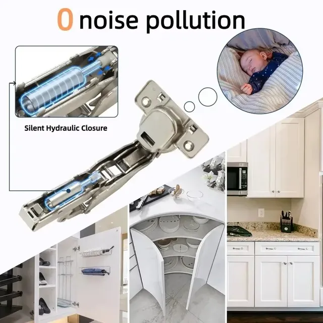 Charnière Non hydraulique en acier inoxydable – vue 4