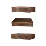 Organisateur bureau tiroir bois rustique massif compact… – vue 2