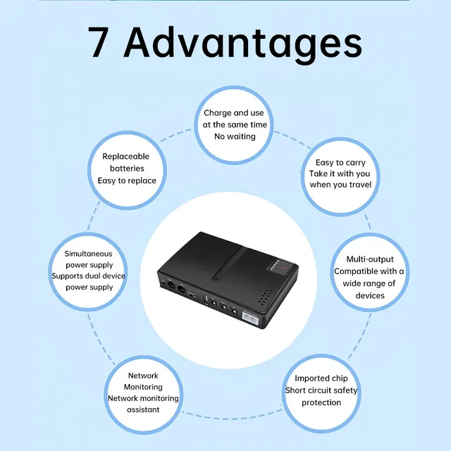 Alimentation sans interruption (UPS) – vue 4