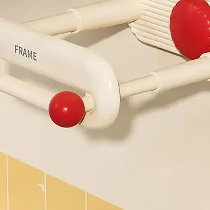 Support de rangement pour lavabo sans poinçon – vue 3