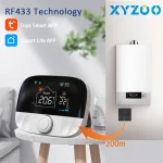 Thermostat sans fil RF, WiFi intelligent, chauffage au sol, pour chaudière à gaz, alimenté par batterie, contrôleur de température Tuya, récepteur Alice Google