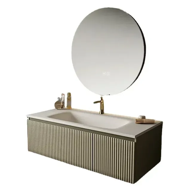 Armoire de salle de bain avec lavabo