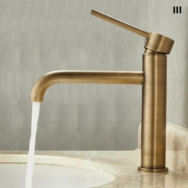 Robinets de lavabo Robinet de salle de bains en bronze… – vue 3