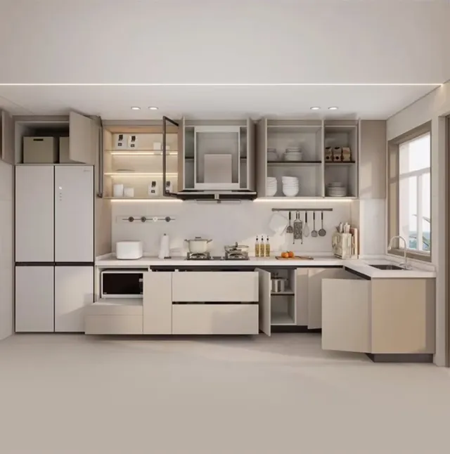 Armoire cuisine modulaire bas encastrable tiroirs… – vue 2