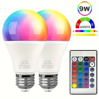 Ampoule LED multicolore RGB
