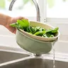 Panier lavage légumes double couche égouttage stockage… – vue 2