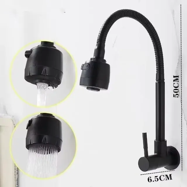Robinet de cuisine universel en plastique – vue 5