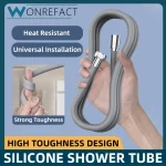 HOSilicone-Tuyau de douche courbé pour insecticide, Pommeau de douche anti-enroulement, Tuyau utilisé, Conception à haute ténacité