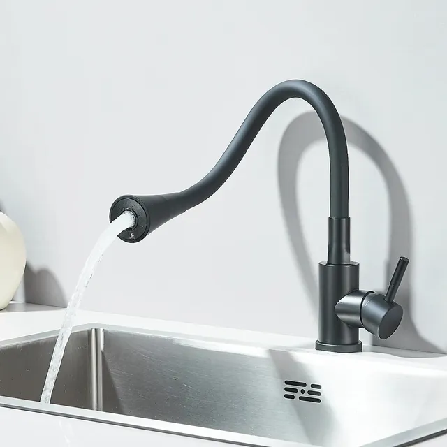Robinet mitigeur chaud et froid à tuyau Flexible