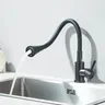 Robinet mitigeur chaud et froid à tuyau…