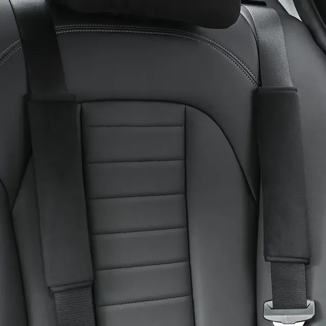 Housses de ceinture de sécurité de voiture en peluche… – vue 6