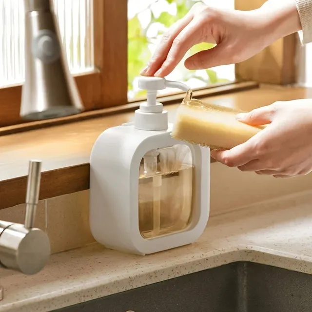 1pc Portable Hand Sanitizer Dispenser Bottle - Clear… – vue 5