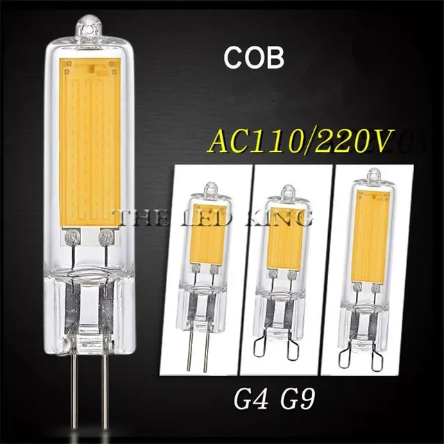 Ampoules LED G4 en verre – vue 2