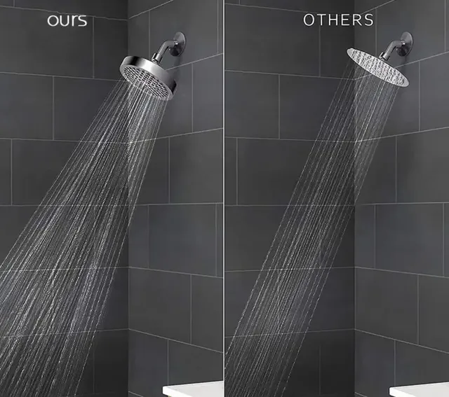 Pommeau de douche à haute pression de 6 pouces – vue 2