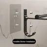 Porte-serviettes mural pour salle de bain – vue 3