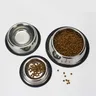 Double bol en acier inoxydable pour animaux de compagnie – vue 5