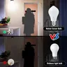 4 pièces ampoule LED Radar capteur de mouvement ampoule… – vue 4