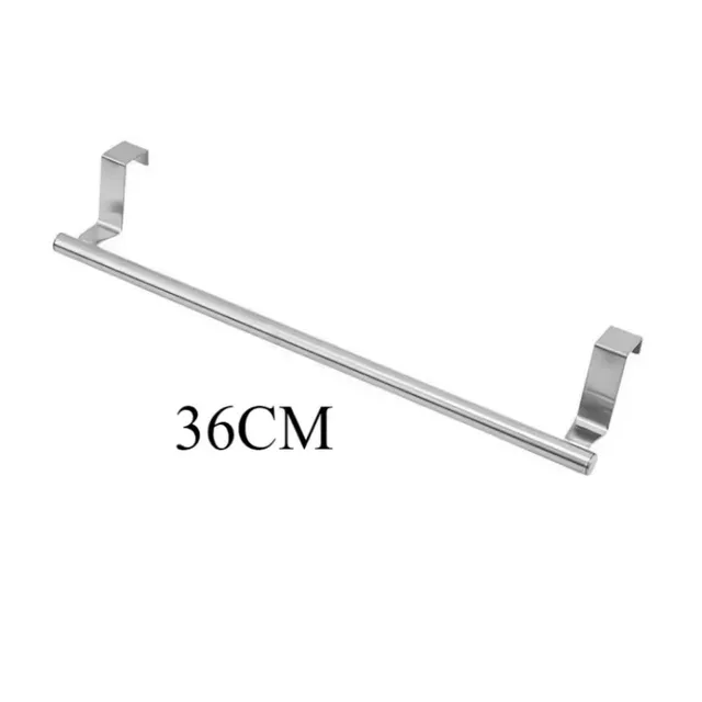 Porte serviettes acier inoxydable argenté brossé… – vue 6