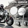 Rétroviseur de moto convexe rond de style rétro… – vue 1