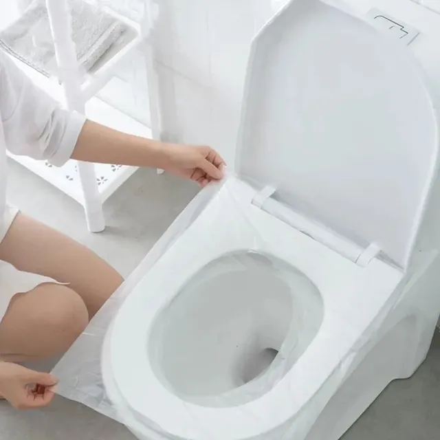 Coussin de siège de toilette jetable 50 pièces – vue 3