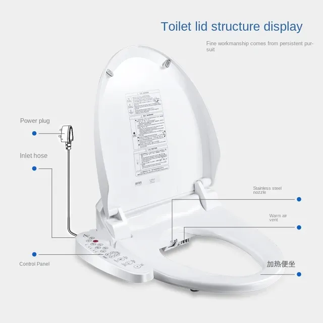 Stérilisation intelligente du couvercle des toilettes – vue 6