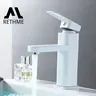 RETHME robinet de lavabo de salle de bains blanc – vue 2