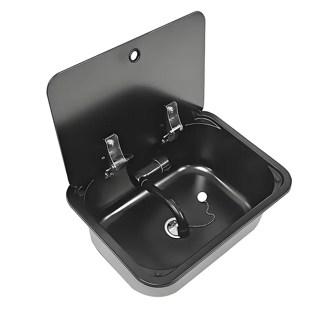 Évier RV avec robinet/robinet en acier inoxydable 304 – vue 5