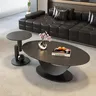 Table basse ovale blanche Design Simple luxe Premium… – vue 4