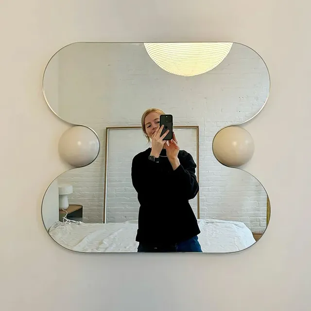 Miroir d'accent Led Design de luxe nordique salon… – vue 2