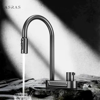 ASRAS 304 robinet de cuisine en acier inoxydable multifonctionnel 5 en…