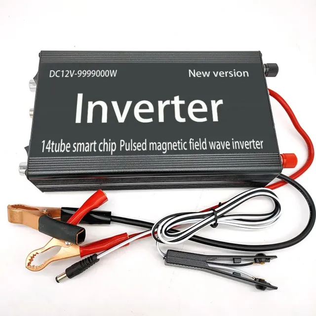 Onduleur puissance continue 9999000W conversion 12VCC… – vue 3