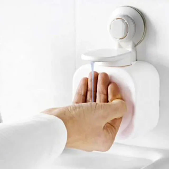 Distributeur de savon à ventouse pour salle de bain – vue 3