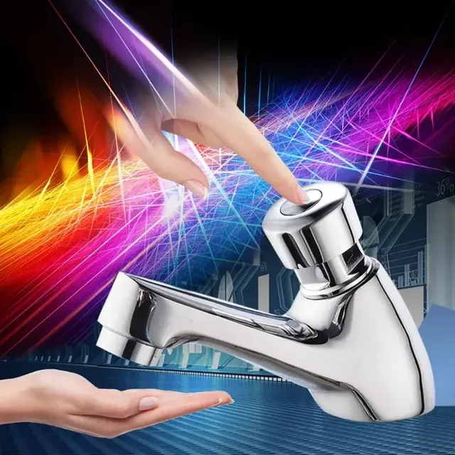 Robinet économiseur d'eau à fermeture automatique – vue 3