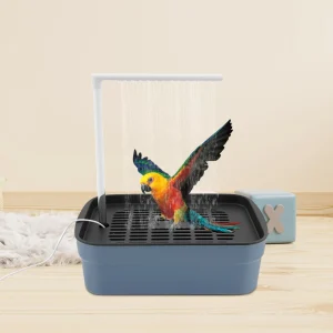 Baignoire automatique pour animaux de compagnie, oiseaux, perroquets, eau à circulation, USB, perruche électrique, douche, fontaine, fournitures pour oiseaux