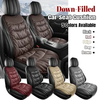 Coussin de siège de voiture universel rempli de vers le bas