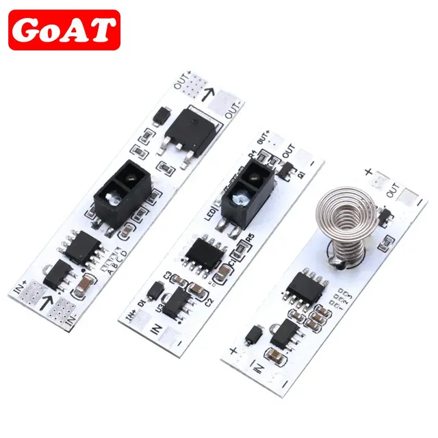 Module capacitif de commutateur tactile 5V-24V 3A LED – vue 3