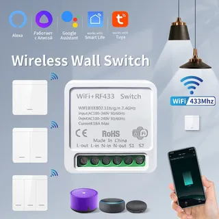 Tuya-Joli d'éclairage intelligent WiFi