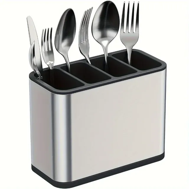 Support de rangement en plastique pour couverts de cuisine