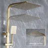 Colonne douche murale complète pommeau pluie grande tête… – vue 4