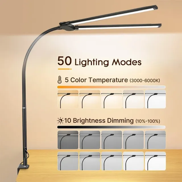 Lampe de bureau Led à interrupteur tactile pour le… – vue 3