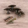 4pc Antique Bronze armoires de cuisine tiroir boutons… – vue 2