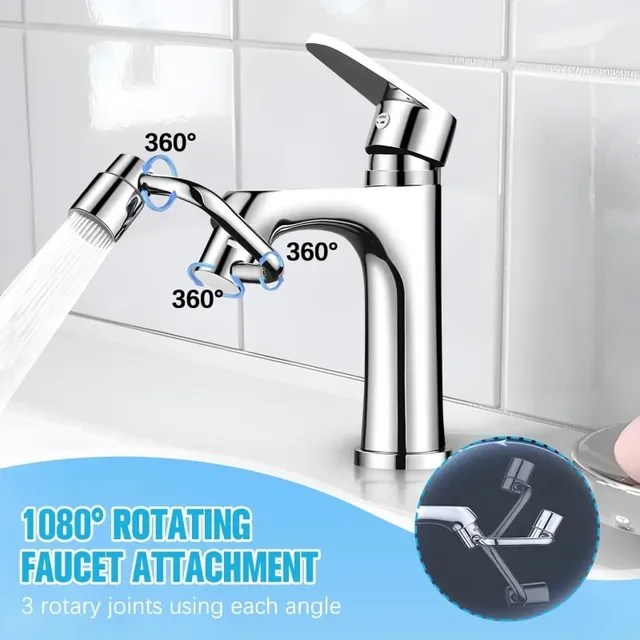 Nouveau en forme de U 1080 ° Extension de robinet de… – vue 2