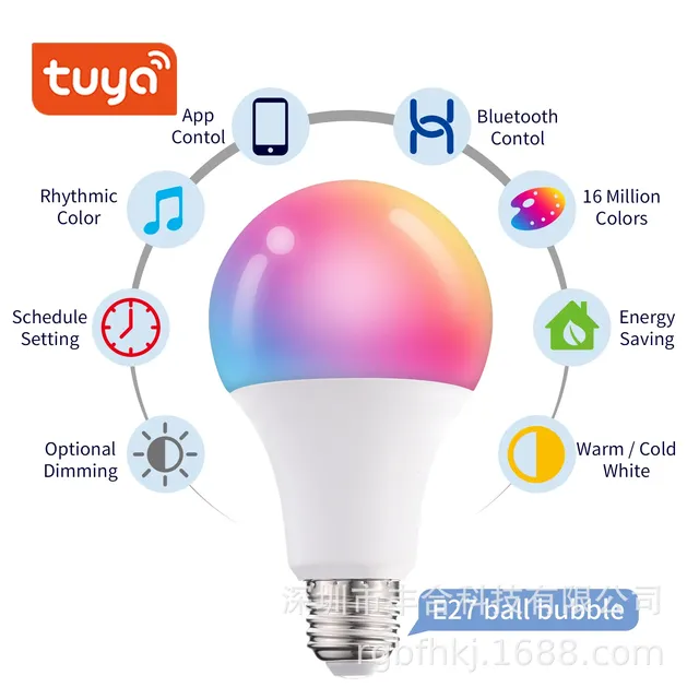 Ampoule LED Smart Graffiti Alex – vue 4