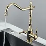 Robinet de cuisine Antique en laiton filtré – vue 5