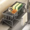 Étagère évier autodrainante égouttoir organisateur… – vue 3