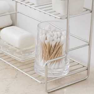 Étagère de rangement de cuisine moderne, Double couche, étanche, support de rangement pour salle de bain, grande capacité, gain de place, organisateur d&rsquo;évier de cuisine